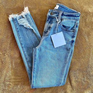 Pistola Audrey Crop Mid-Rise Skinny Jean Size 24